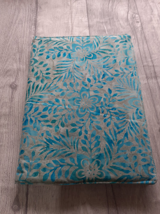 Batik Blue A5 notebook cover