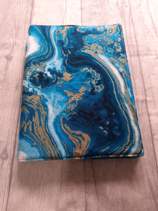 Blue marble A5 notebook cover